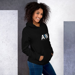 Sudadera con capucha unisex ANW